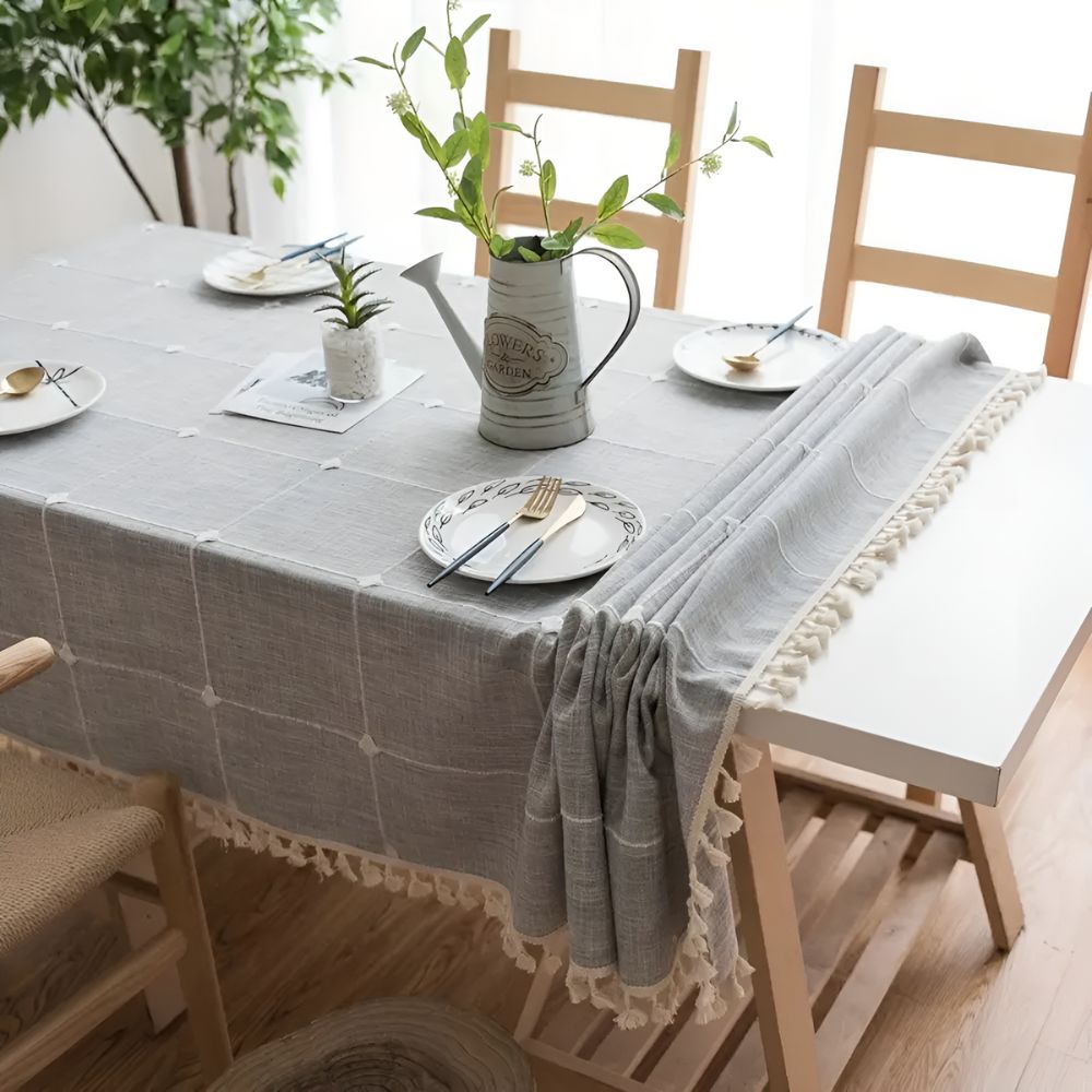 Pastoral Plaid Tablecloth — main product photo