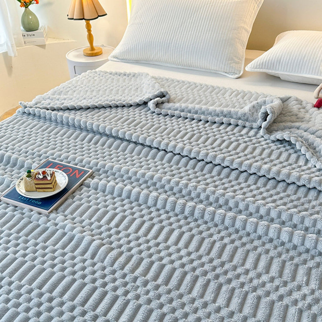 Pebble Touch Ultra Soft Throw Blanket — product detail view