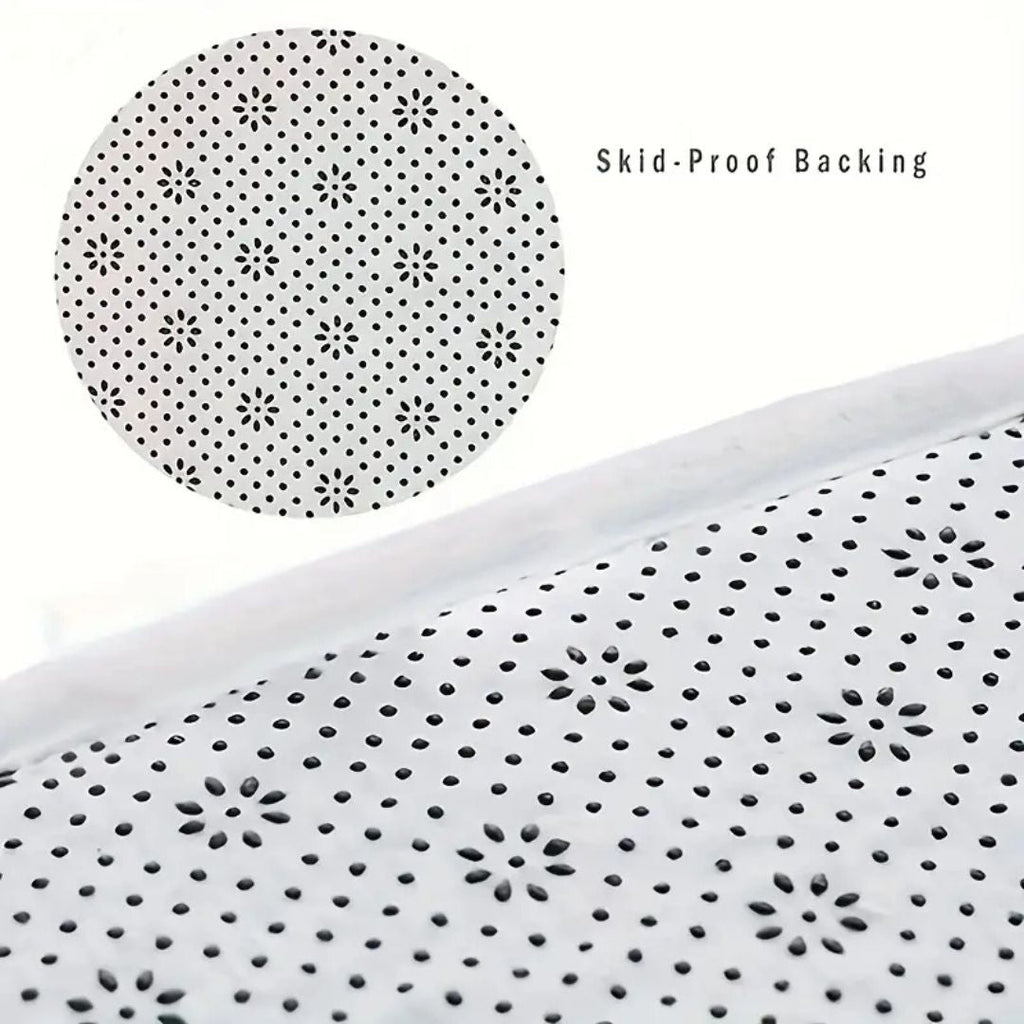 Vintage Bloom Comfort Anti-Fatigue Kitchen Mat — product feature detail