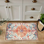 Vintage Bloom Comfort Anti-Fatigue Kitchen Mat — product in use