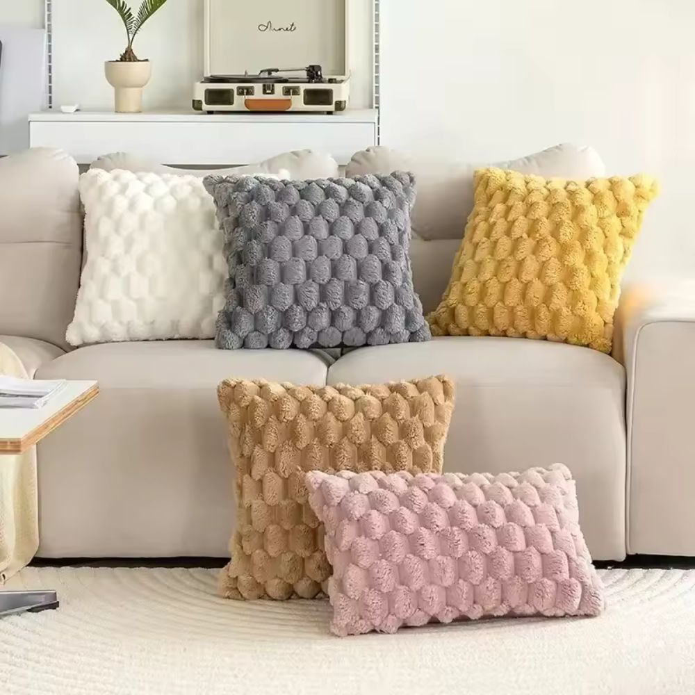 Plush Marshmallow Cushion Cover — main product photo