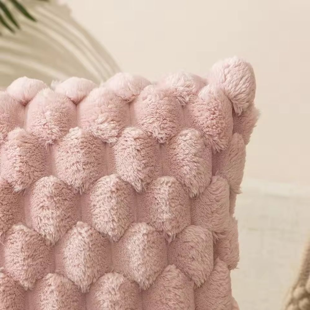 Plush Marshmallow Cushion Cover — product detail view