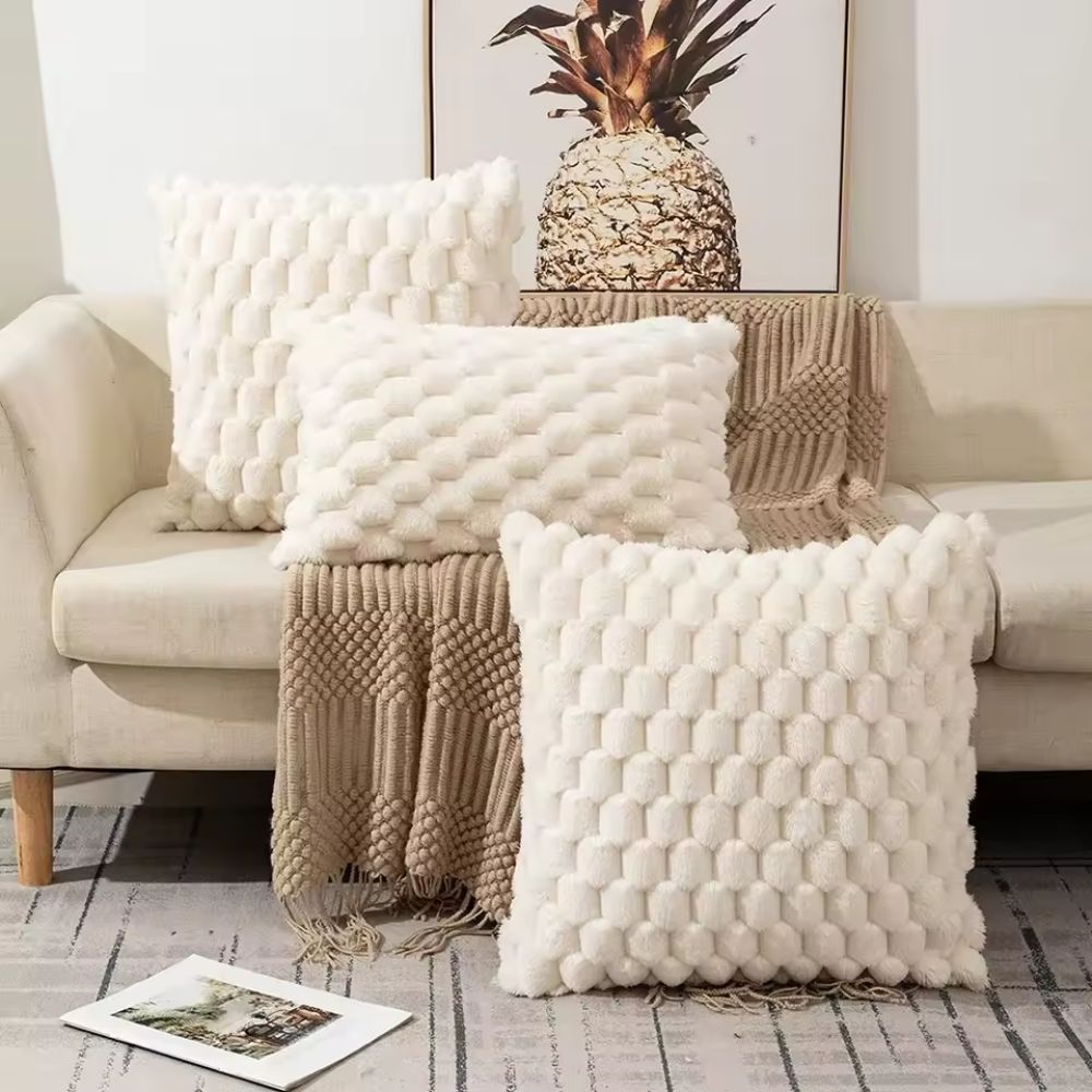 Plush Marshmallow Cushion Cover — additional view