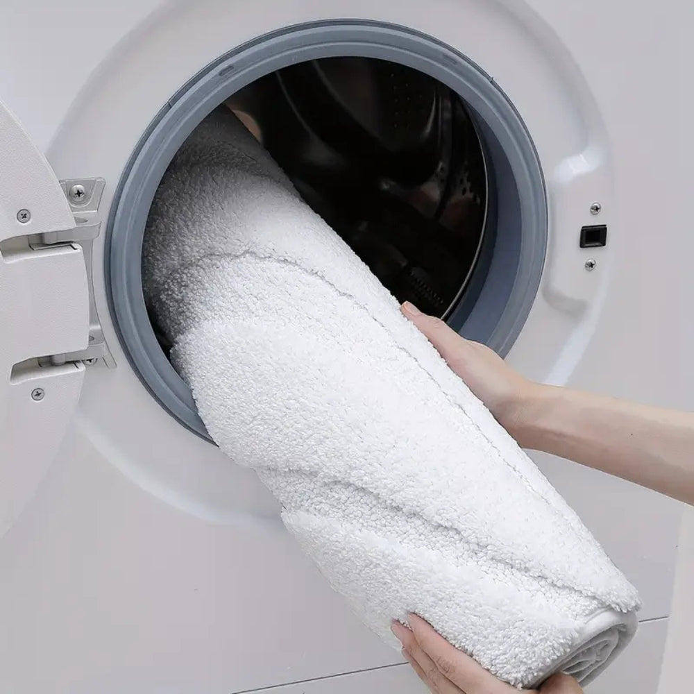Plush Tufted Non-Slip Bath Mat — additional view