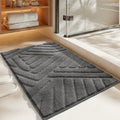 Plush Tufted Non-Slip Bath Mat — alternate angle view