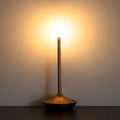 Portable Cylindrical Table Lamp — size and scale reference