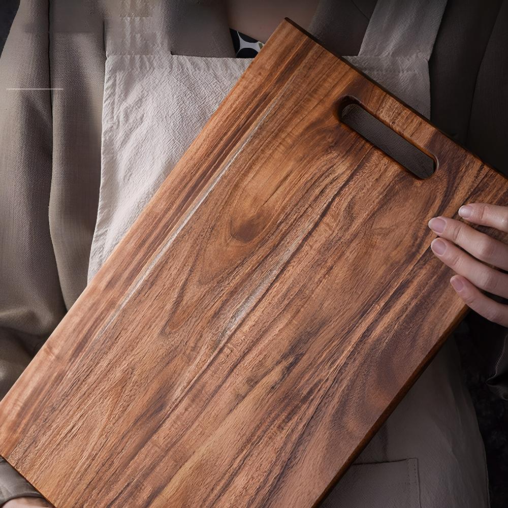 Premium Solid Wood Cutting Board — main product photo
