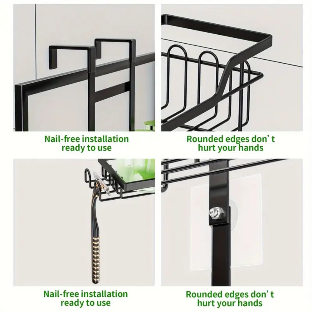 Quick Reach Hanging Bathroom Caddy — product close-up