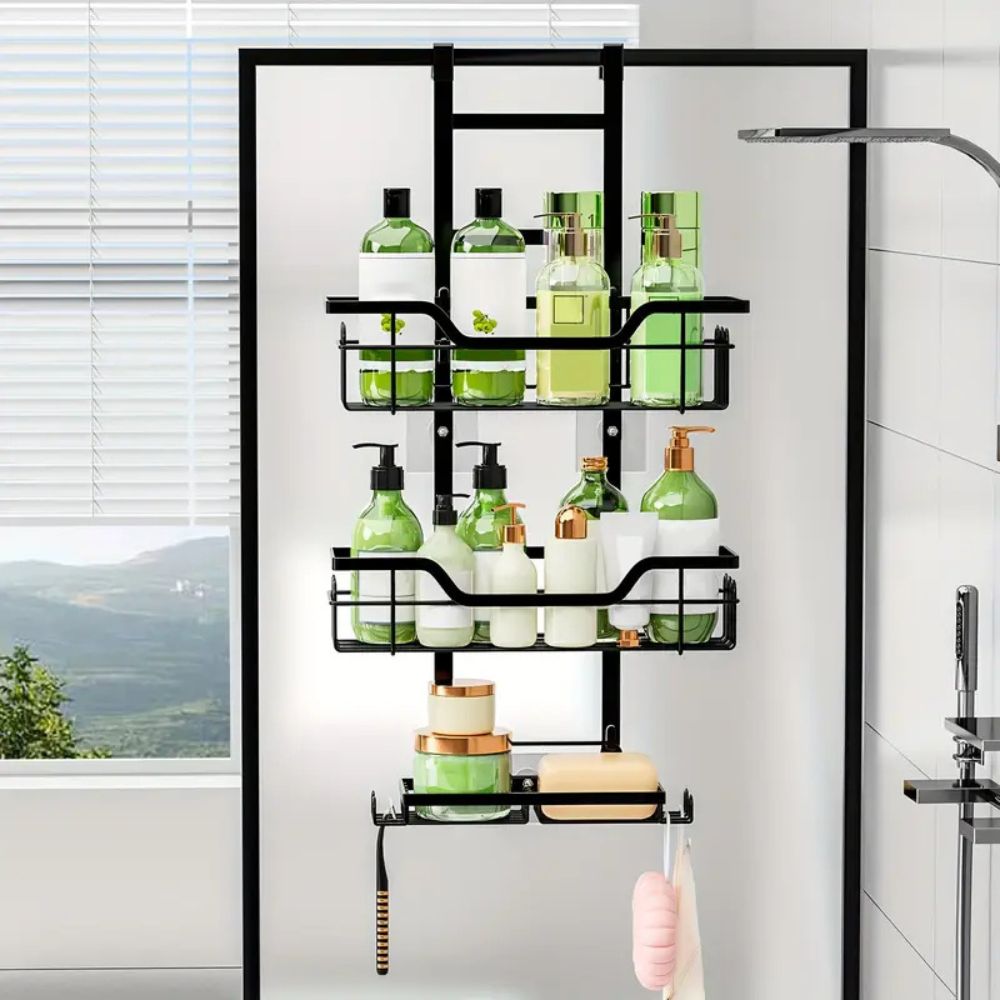 Quick Reach Hanging Bathroom Caddy — product detail view