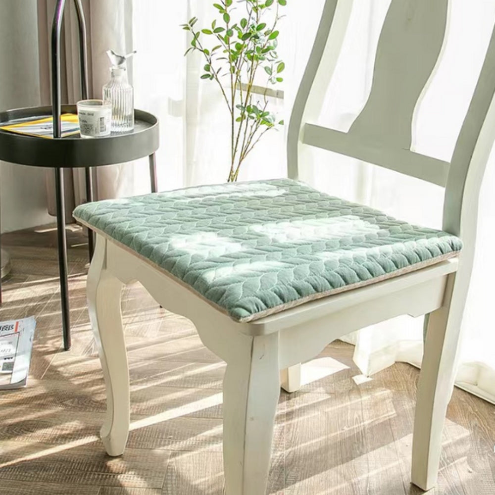 Quilted Japanese-Inspired Seat Cushion