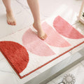Rainbow Sunset Soft Bath Mat — main product photo