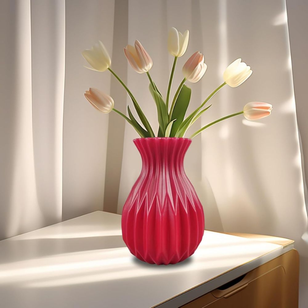 Ripple Form Decorative Vase — product feature detail