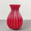 Ripple Form Decorative Vase — material texture close-up