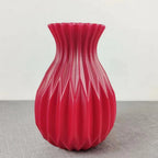 Ripple Form Decorative Vase — material texture close-up