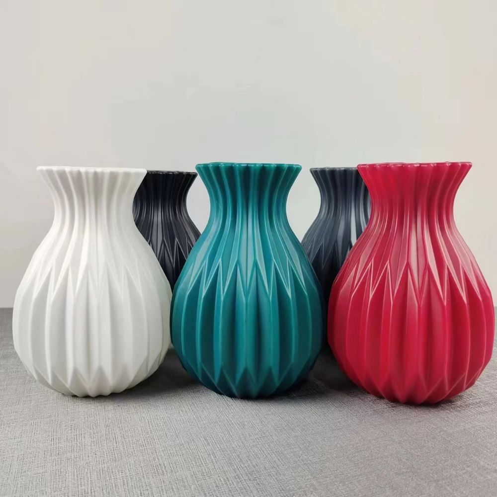 Ripple Form Decorative Vase — product detail view