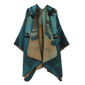 Runestone Reverie Reversible Poncho — product detail view