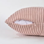 Rustic Corduroy Cushion Cover — product feature detail