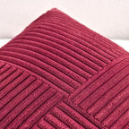 Rustic Corduroy Cushion Cover — additional view