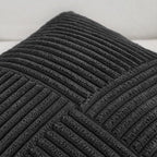 Rustic Corduroy Cushion Cover — material texture close-up