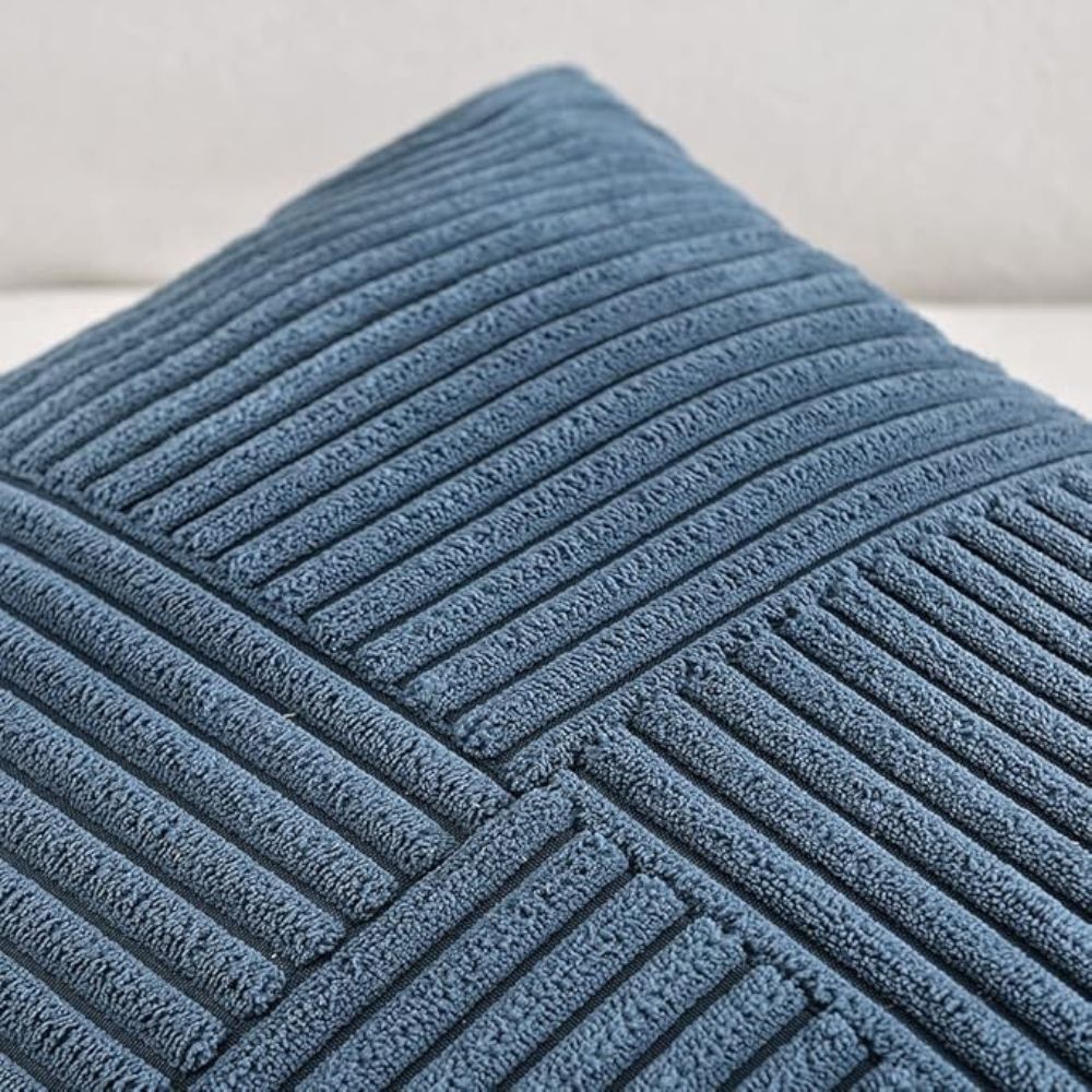 Rustic Corduroy Cushion Cover — product detail view