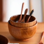 Rustic Jujube Wooden Bowl — main product photo