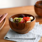 Rustic Jujube Wooden Bowl — additional view