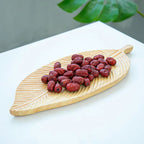 Rustic Leaf Wooden Serving Trays — main product photo