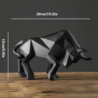 Creative Charging Bull Figurine — product in use