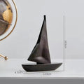 Celestial Drift Sailboat Decor — product feature detail