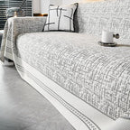 Sahara Sketch Chenille Sofa Cover — size and scale reference