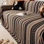 Sahara Style Plush Boho Sofa Cover Blanket — alternate angle view