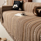 Sahara Style Plush Boho Sofa Cover Blanket — main product photo