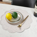 Scalloped Waterproof Placemat — alternate angle view