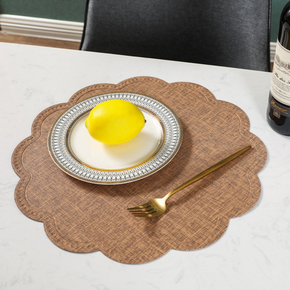 Scalloped Waterproof Placemat — additional view