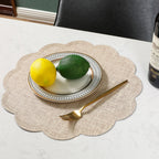 Scalloped Waterproof Placemat — lifestyle shot