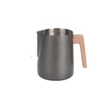 Wood Handle Milk Pitcher — product feature detail