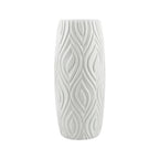 Sculpted Textured Leaf Vase — product feature detail