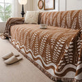 Seagrass Wave Pattern Sofa Cover