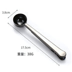 Seal & Scoop Coffee Spoon — alternate angle view