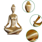 Serene Meditating Woman Statue — lifestyle shot