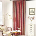 Serina Boho Striped Tassel Curtain for Living Room Window — alternate angle view