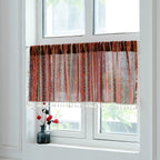 Serina Boho Striped Tassel Curtain for Living Room Window — product feature detail