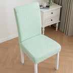 Silvra Elastic Lattice Dining Chair Cover — product close-up