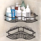Bathroom Corner Storage Shower Caddy — size and scale reference