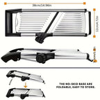 CraftSlice Adjustable Mandoline Slicer — alternate angle view