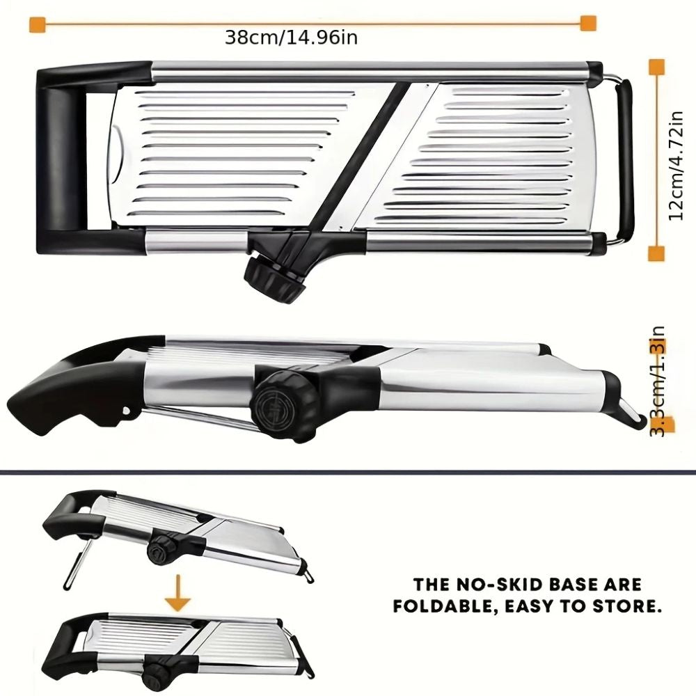 CraftSlice Adjustable Mandoline Slicer — alternate angle view