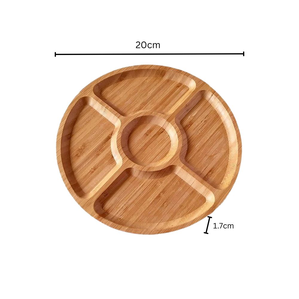 Snack Time Carousel Serving Tray — product feature detail