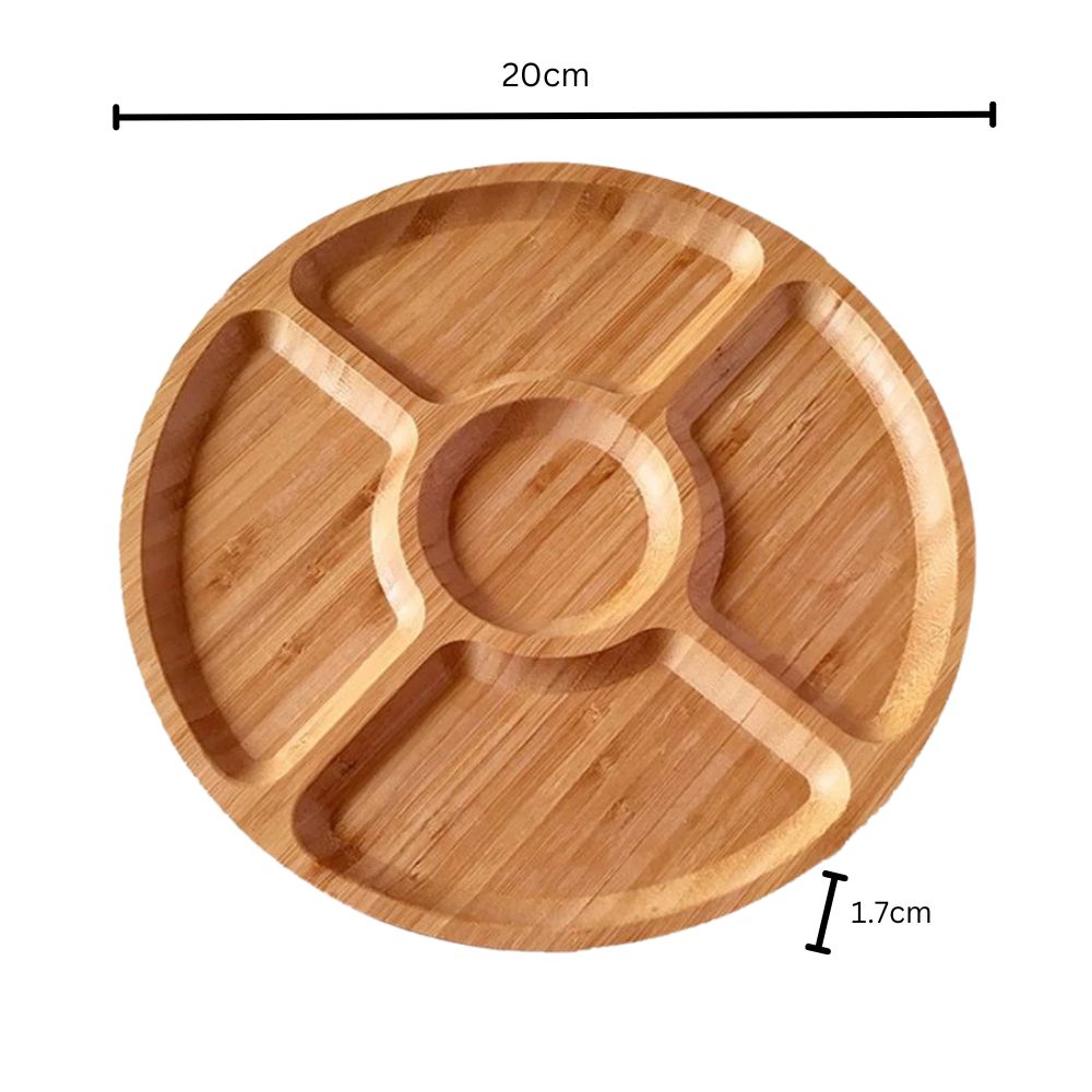 Snack Time Carousel Serving Tray — alternate angle view