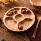 Snack Time Carousel Serving Tray — product in use