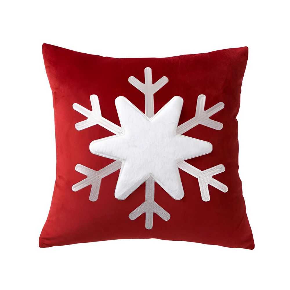 Snowflake Holiday Pillowcase — main product photo